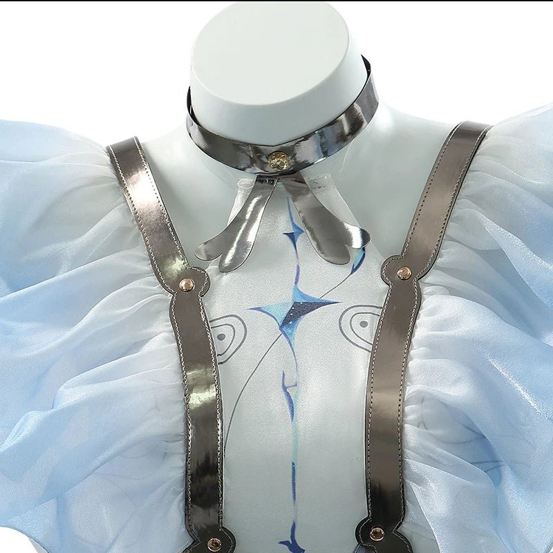 Costume Cosplay Le Garde des Rives Noires de Wuthering Waves - Robe pour Femmes pour Fête d'Halloween ou Événement Cosplay