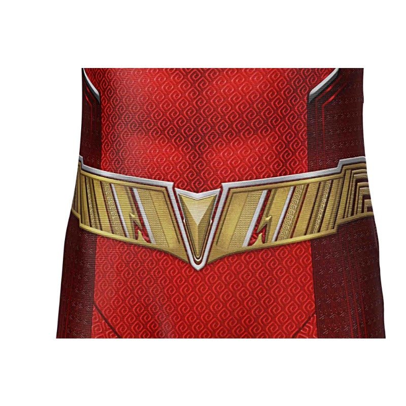 Nouveau Costume Cosplay Billy Rouge Power Rangers pour Enfants - Combinaison Zentai et Cape pour Halloween