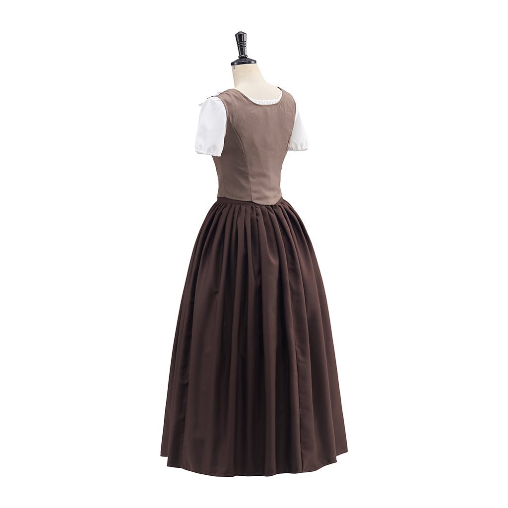 Costume Cosplay Outlander Jupe et Veste Marron – Réplique Authentique et Détaillée