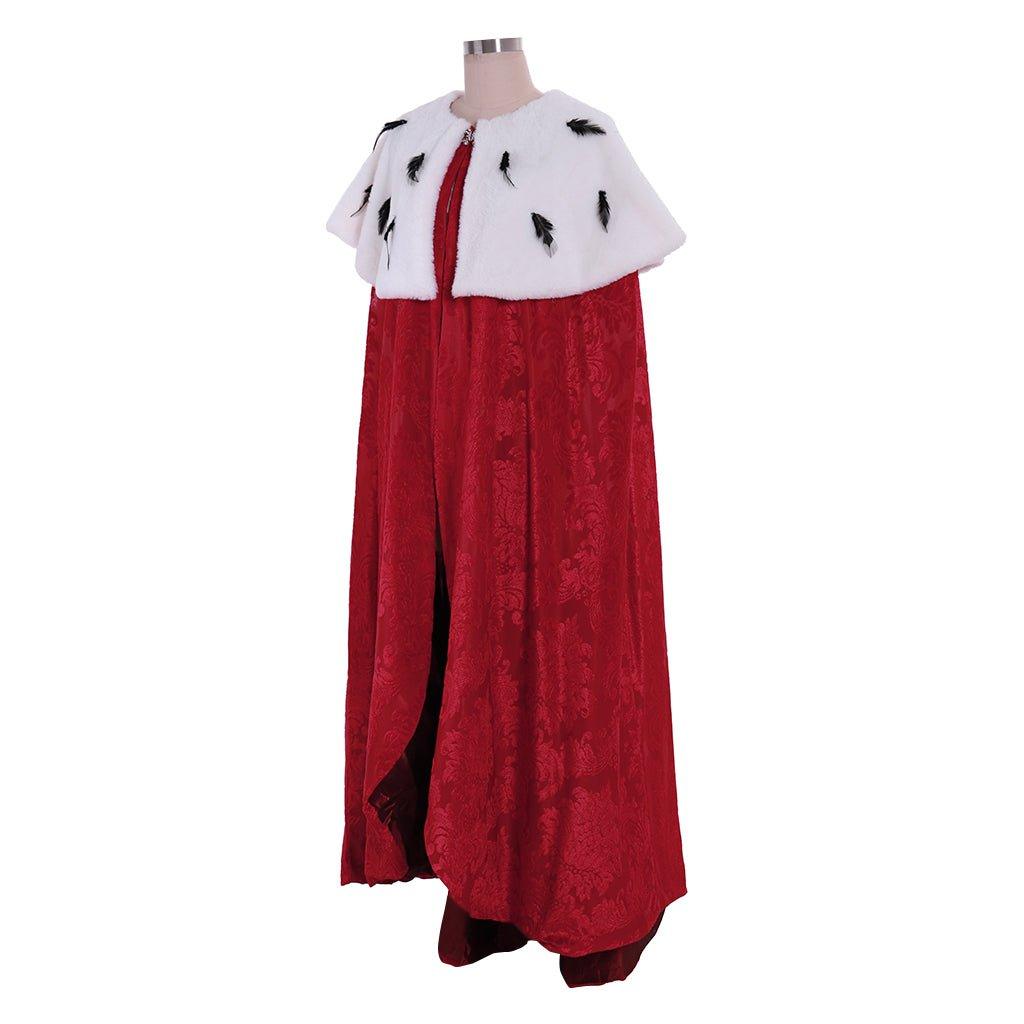 Cape Costume Tudor | Musical Hamilton Roi George Cosplay | Cape Historique