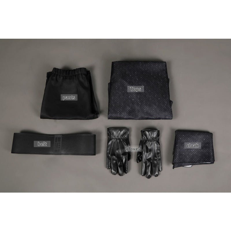 Costume Kylo Ren pour Adultes - Cape Noire et Masque Tenue de Chevalier Maître