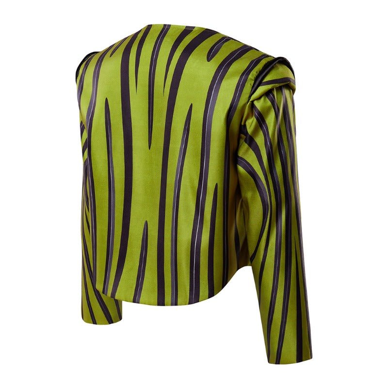 Costume Cosplay Griff Tannen Veste Verte Homme pour Halloween et Streetwear