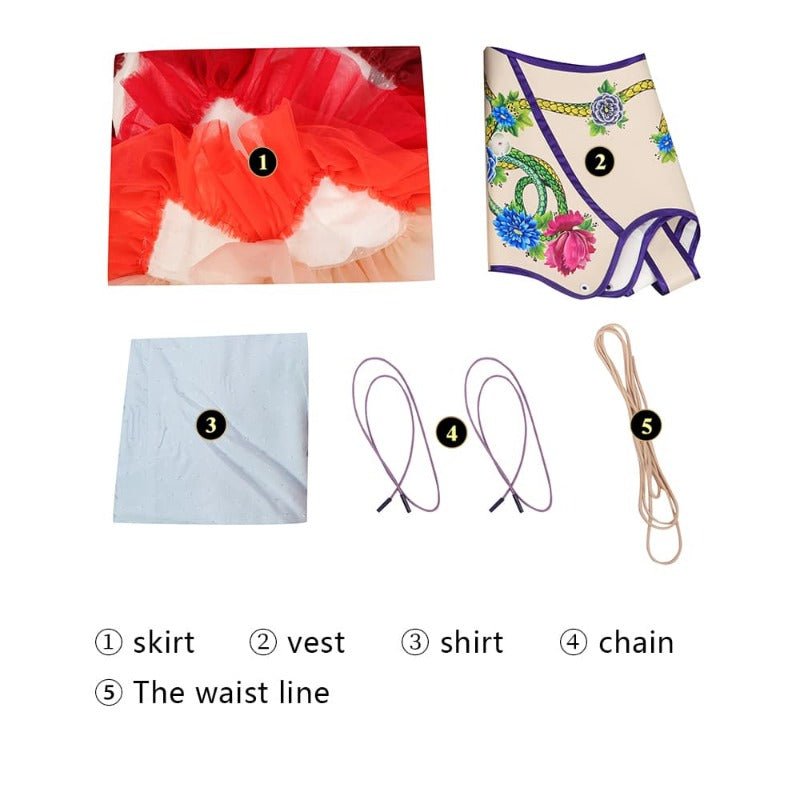 Robe Cosplay Lucy Gray Baird - Le Chant des Oiseaux et des Serpents Costume Halloween