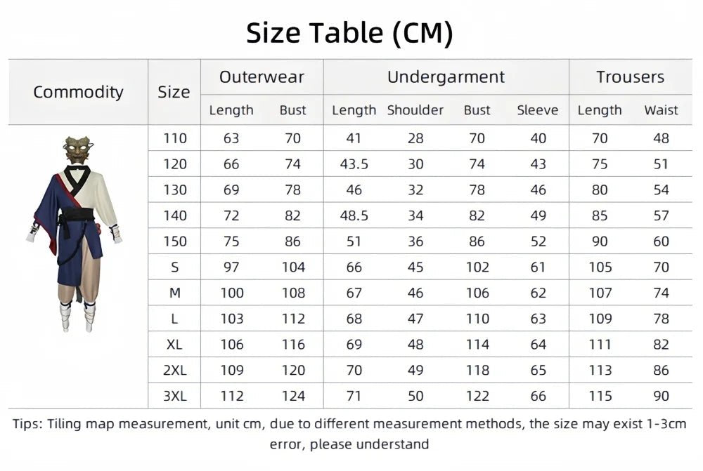 Costume Cosplay Black Myth: Wukong | Le Destiné Guerrier Masqué pour Halloween & Expos Anime