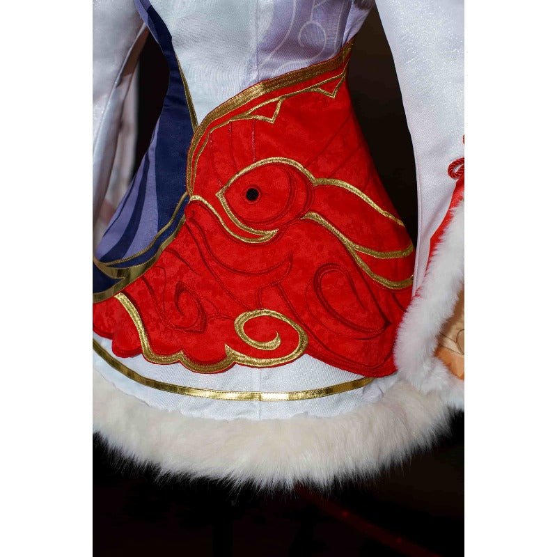 Robe Cosplay Fée Seraphine de League of Legends pour Femmes - Costume Halloween