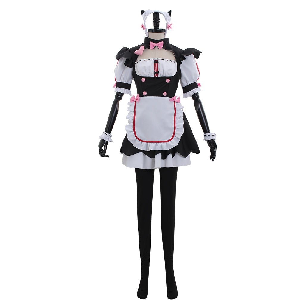 Costume de Cosplay Chocolat Maid Dress Nekopara pour Événements Anime