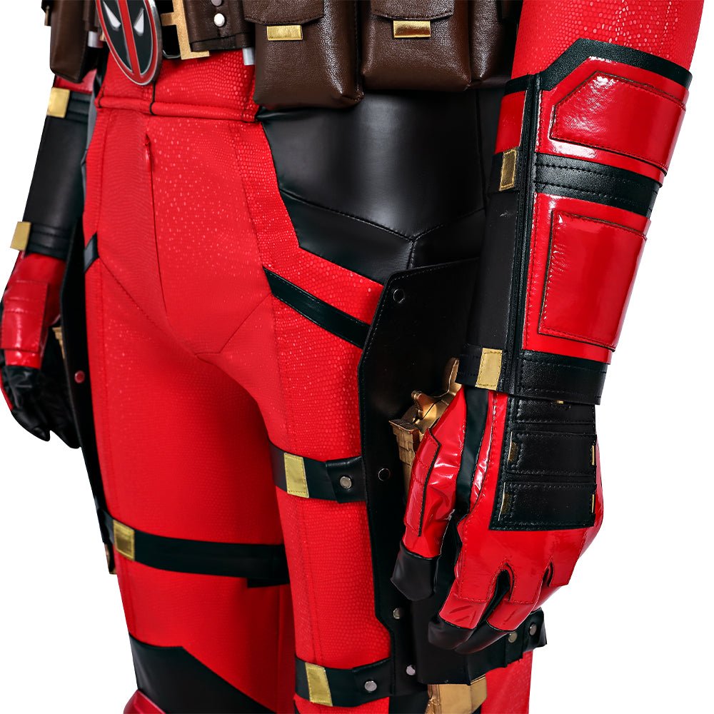 Costume Deadpool 3 Wolverine Wade Winston Wilson Cosplay Complet Avec Chaussures