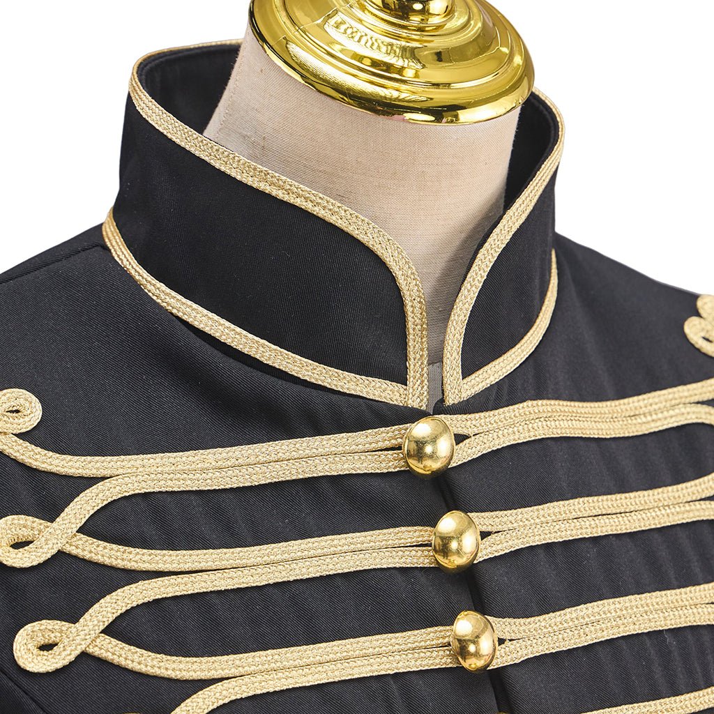 Manteau Militaire Long Style Punk pour Femmes - Costume de Cosplay