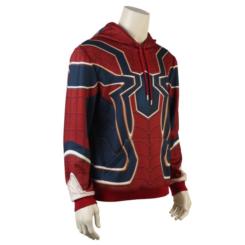 Pullover Sweatshirt Costume Spiderman Iron Spider Infinity War