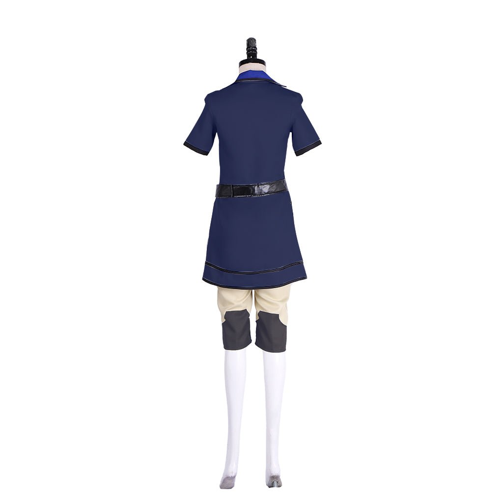 Costume Cosplay Lann Final Fantasy - Veste, Pantalon, Ceinture Ensemble Complet | Tenue de Jeu FF