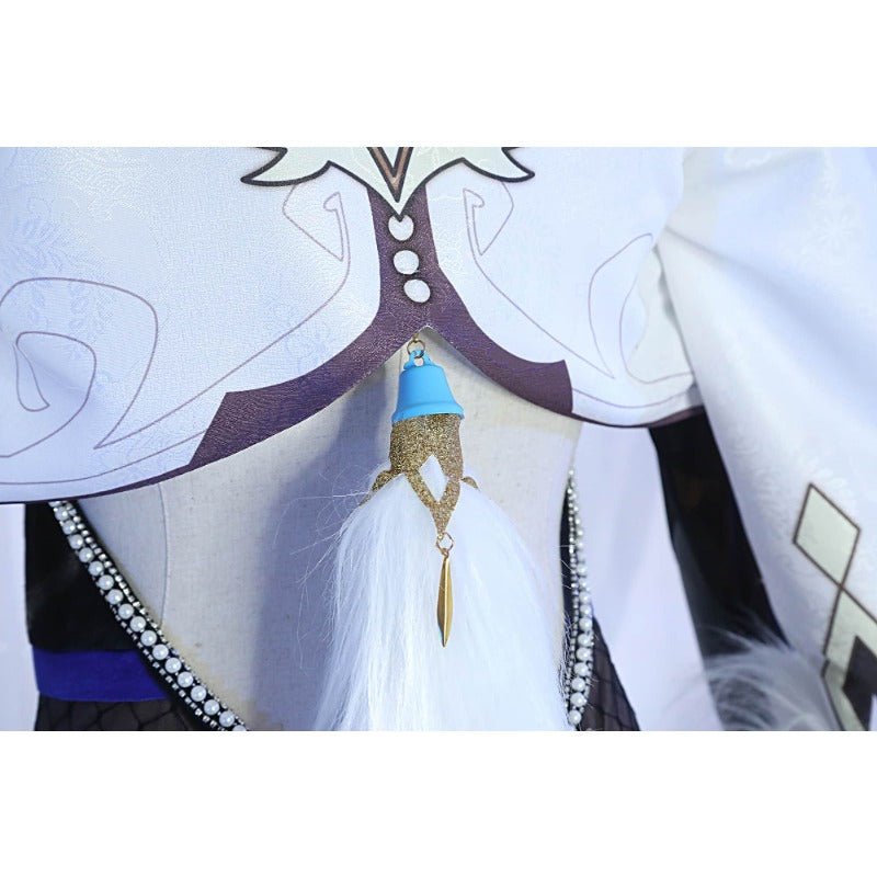 Costume Cosplay Yelan Genshin Impact pour Halloween, Fêtes et Roleplay