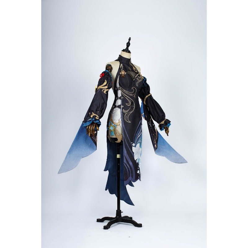 Costume Cheongsam Ganyu de Genshin Impact - Tenue du Festival des Lanternes Shen He