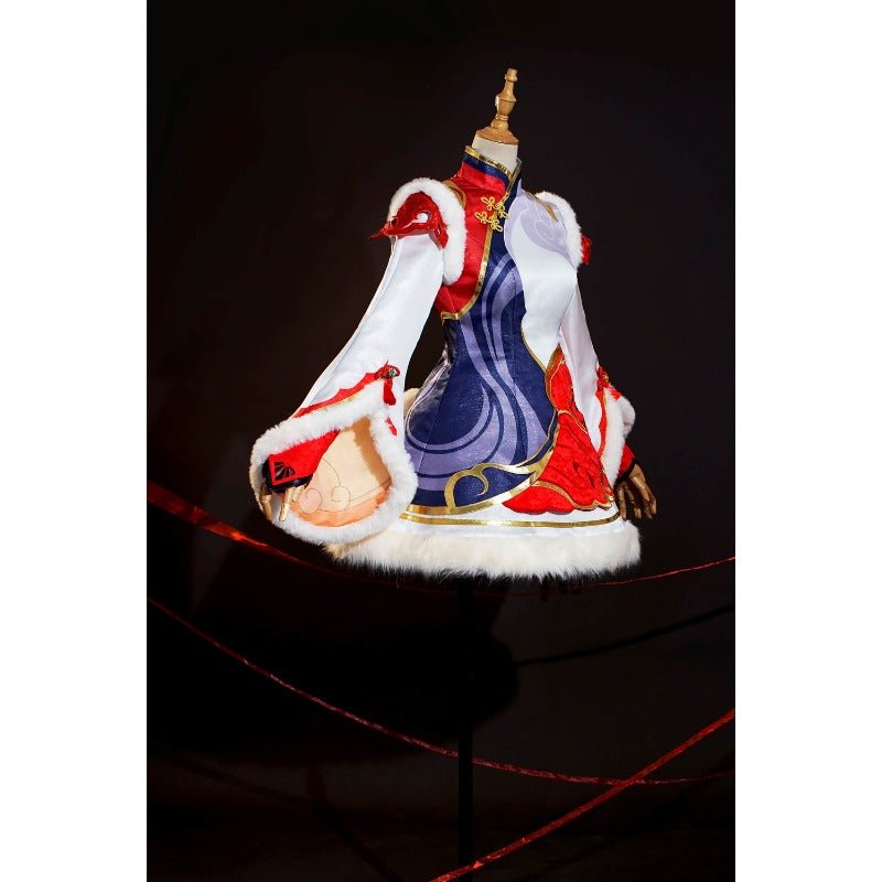 Robe Cosplay Fée Seraphine de League of Legends pour Femmes - Costume Halloween