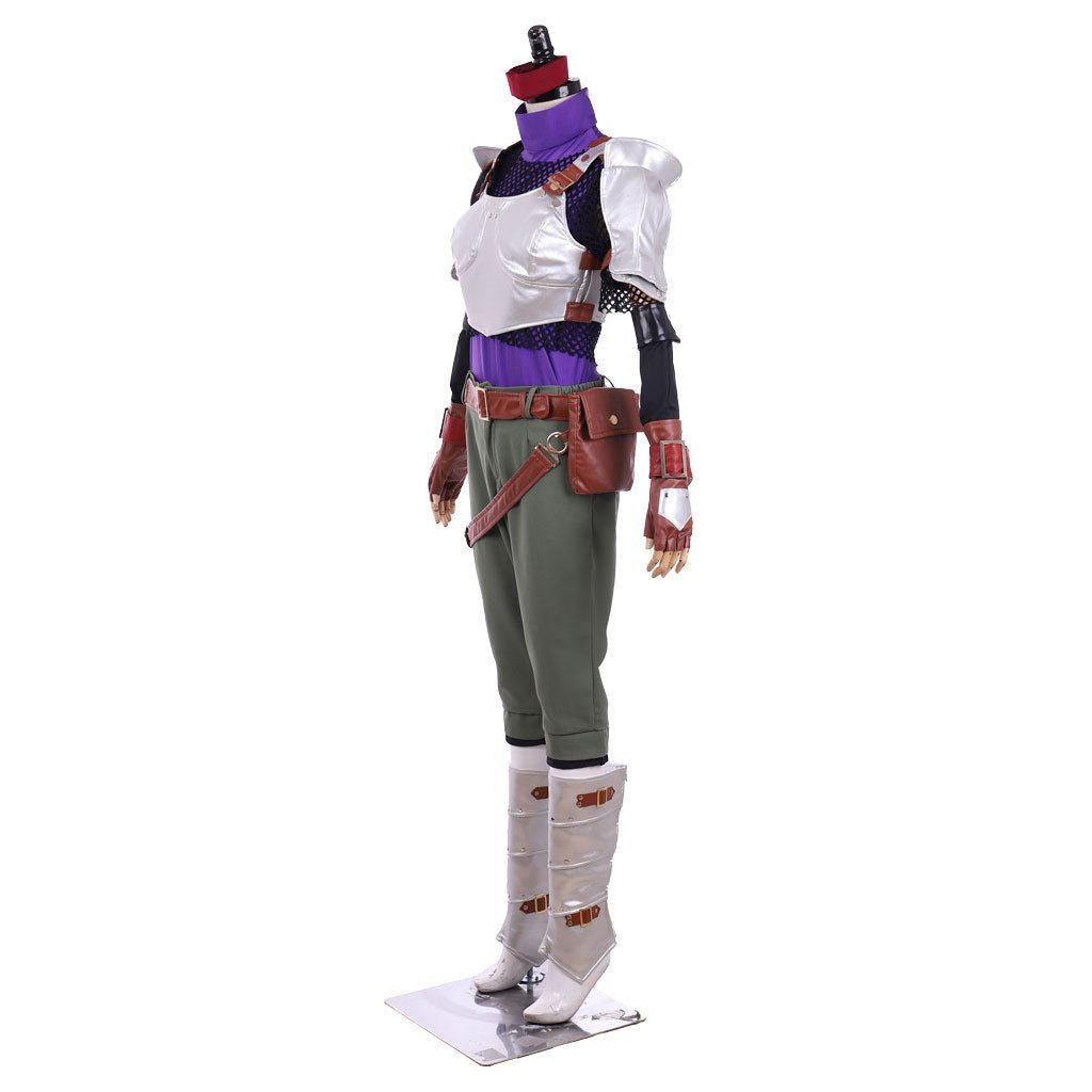 Costume Cosplay Jessie Final Fantasy VII Remake | Personnalisé pour Rôleplay et Événements