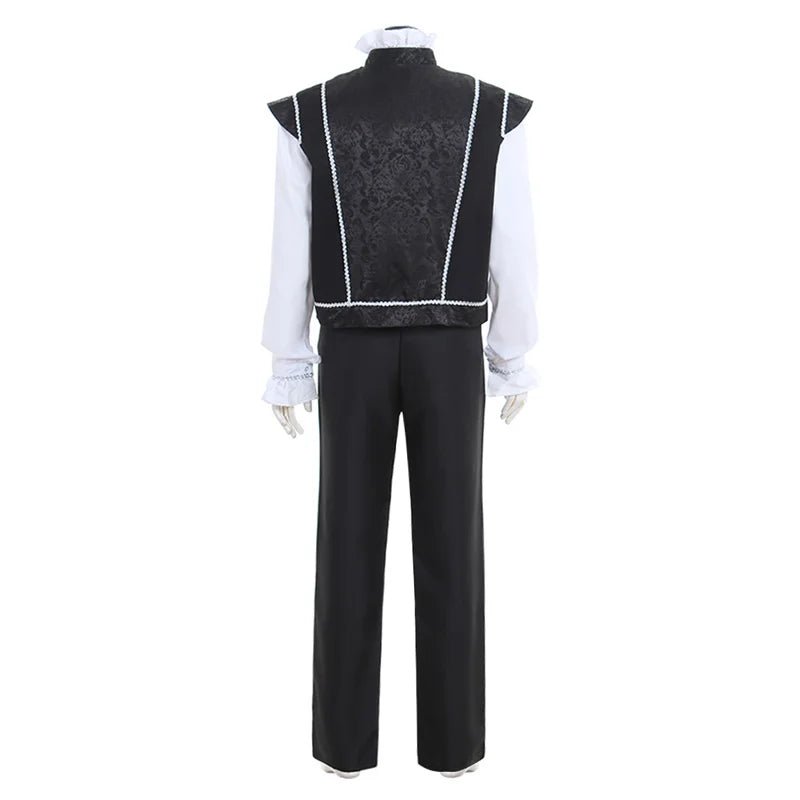 Costume Noble Homme Renaissance 16ème Siècle - Veste & Pantalon Steampunk Médiéval | Série Médiévale L'AniMirage