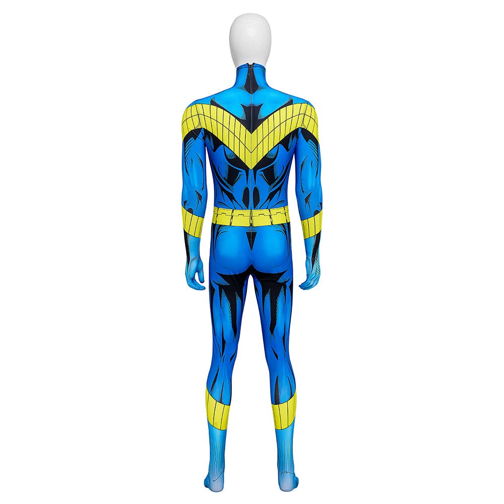 Nouveau Costume Cosplay Nightwing New Titans - Qualité Premium pour Fans de BD