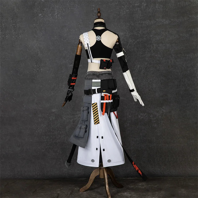 Costume Cosplay Grace Howard de Zenless Zone Zero - Uniforme d'Agent Anomalie Électrique pour Halloween et Fêtes