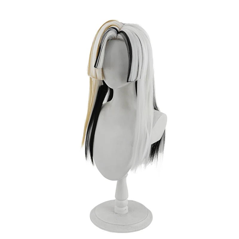 Perruque Cosplay Game LOL Calligraphia Xayah 55cm Couleur Mixte Femme - Cheveux Synthétiques Résistants à la Chaleur