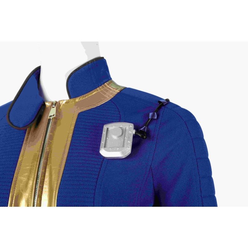 Costume Cosplay Game Fall Vault 75 - Combinaison, Armure, Protège-mains & Accessoires pour Halloween