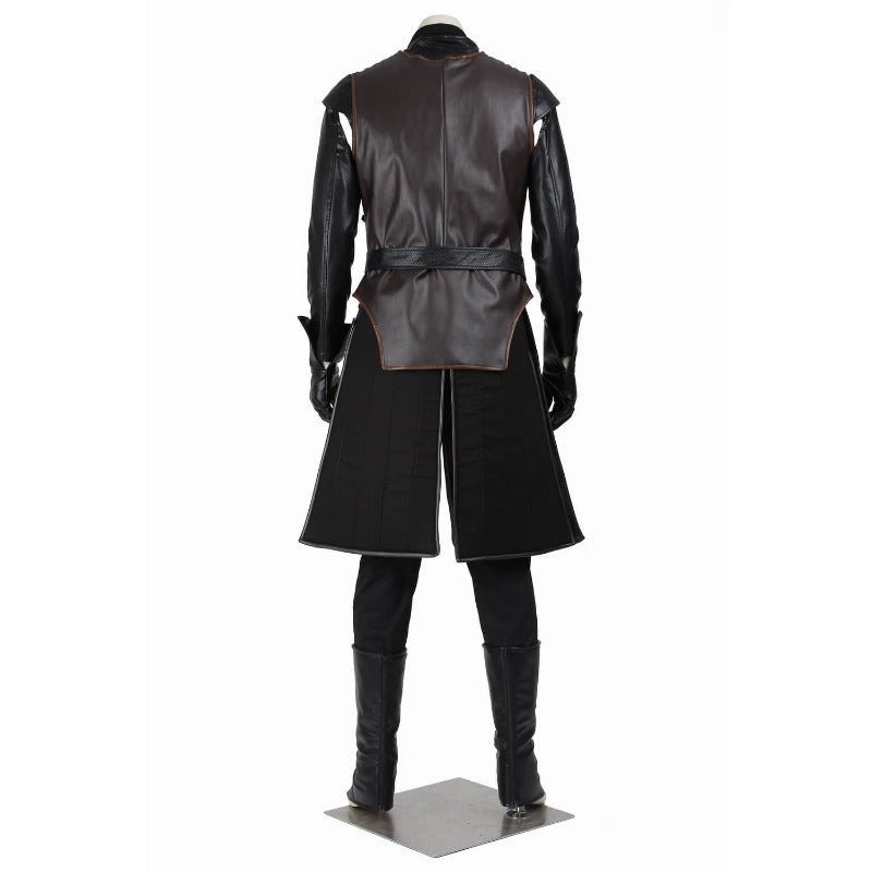 Costume Cosplay Jon Snow - Tenue de la Garde de Nuit pour Hommes Halloween & Carnaval