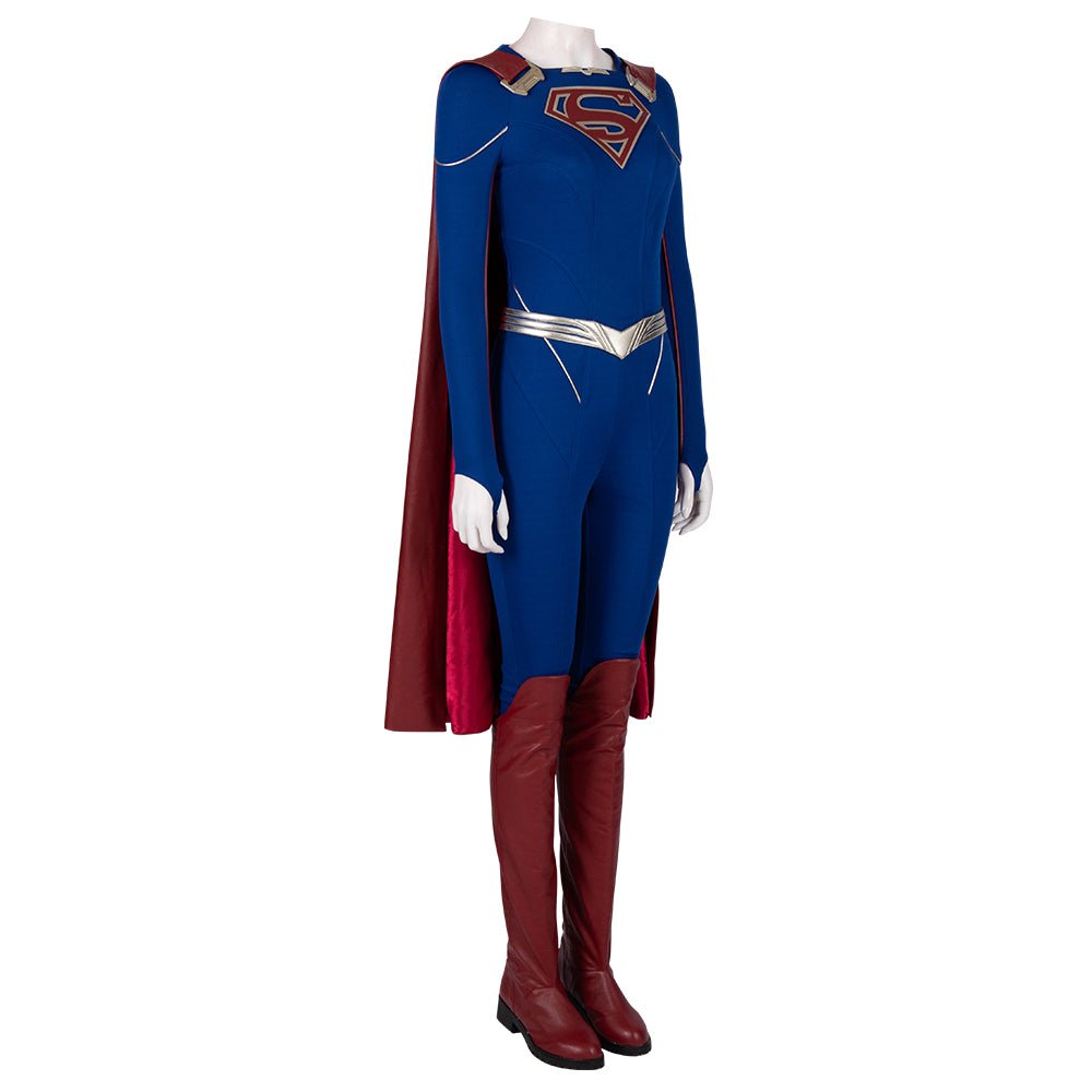 Costume Cosplay Kara Danvers Supergirl Saison 5 - Tenue de Série TV de Qualité Supérieure
