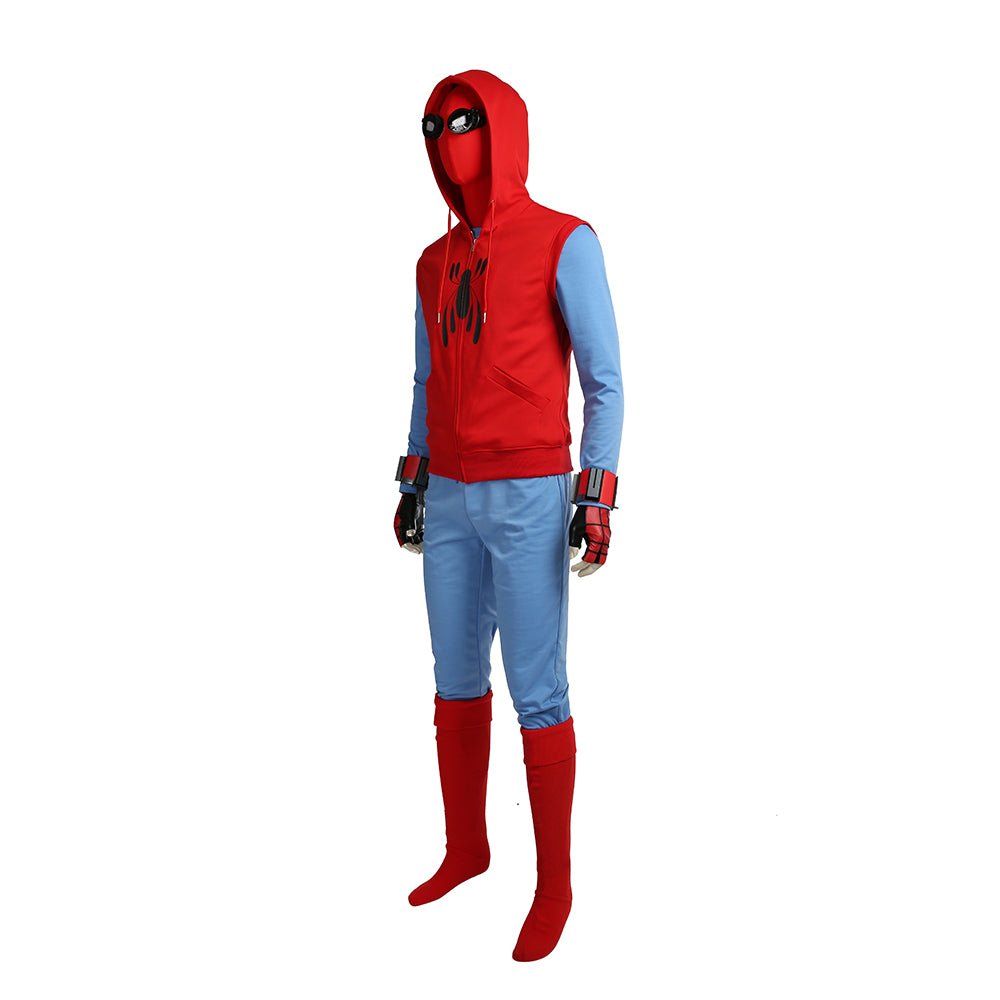 Costume Cosplay Peter Parker Spider-Man Homecoming - Réplique de Film de Haute Qualité
