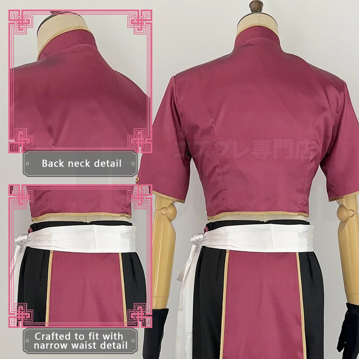 Costume Cosplay Blue Lock Ness Chine Kung Fu Tang Perruque Synthétique Taille Adjustable Halloween