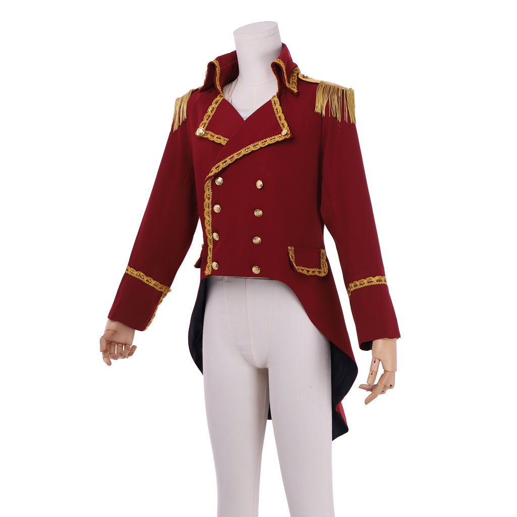Veste Militaire Inspirée Hamilton | Costume Gothique Aristocratique Colonial pour Hommes | Série Médiévale L'AniMirage