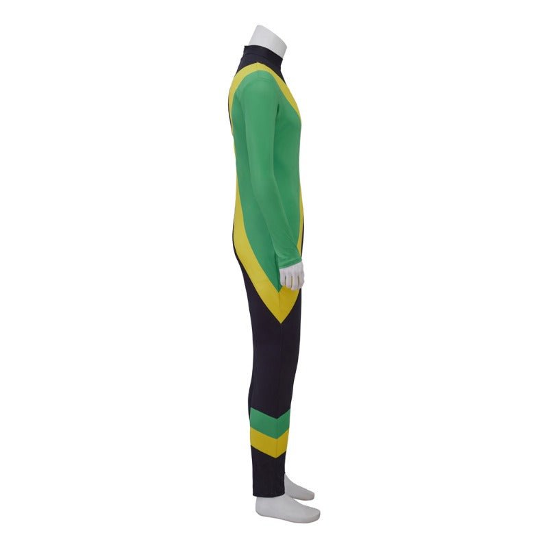 Combinaison Cosplay Équipe Jamaïcaine de Bobsleigh Cool Runnings pour Adultes