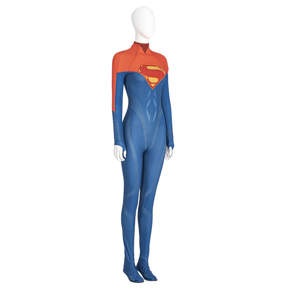 Costume Cosplay Supergirl The Flash 2023 pour Femme pour Halloween et Fêtes