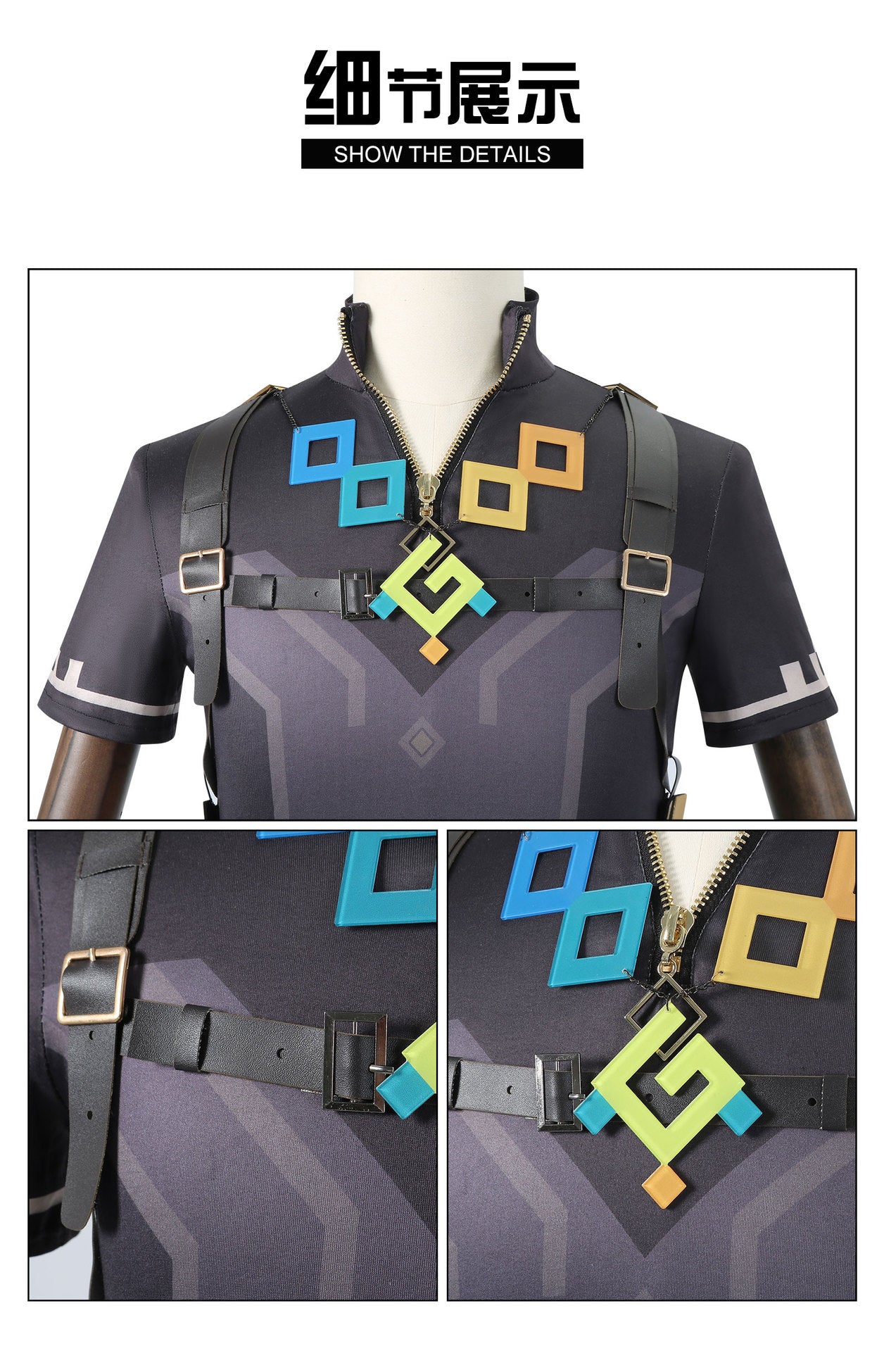 Costume Cosplay Genshin Impact Knecht – Tenue Premium pour Halloween