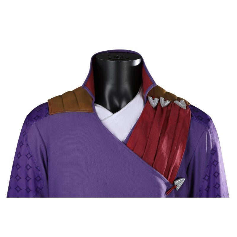 Costume Cosplay Gale Dekarios - Uniforme Violet Complet de Baldur's Gate pour Halloween