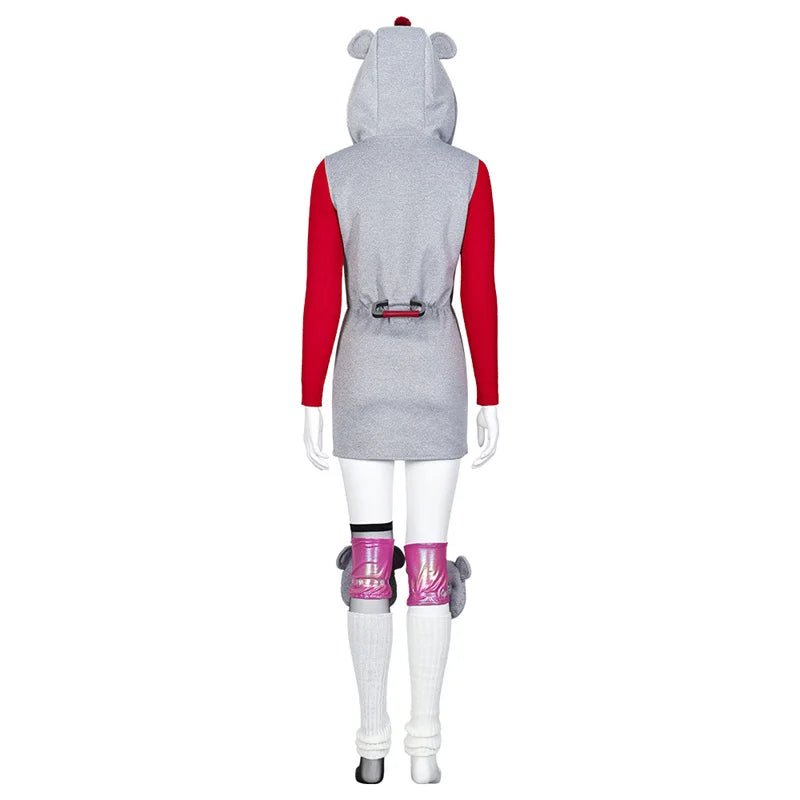 Costume Cosplay Apex Wattson - Manteau Rose avec Accessoires pour Fête d'Halloween ou Carnaval