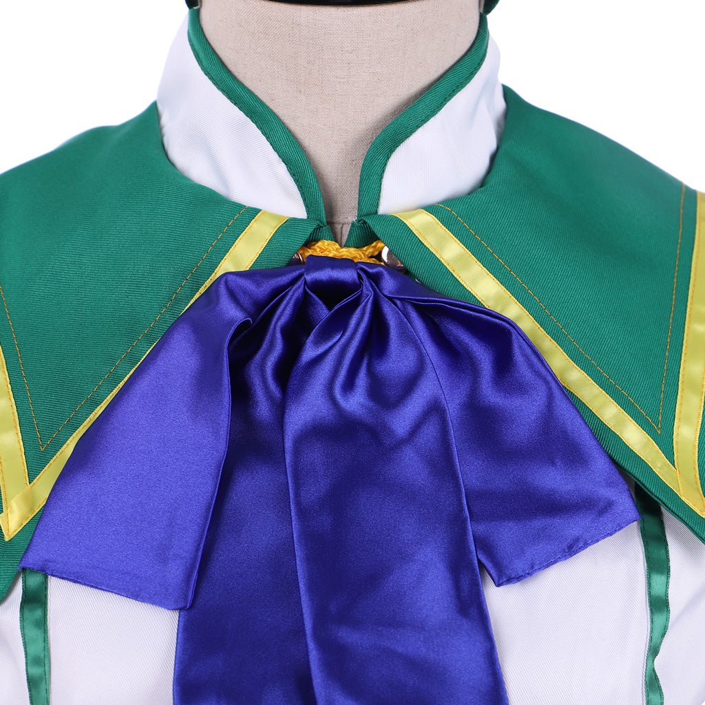 Costume Cosplay Pretty Derby Silence Suzuka avec Headdress