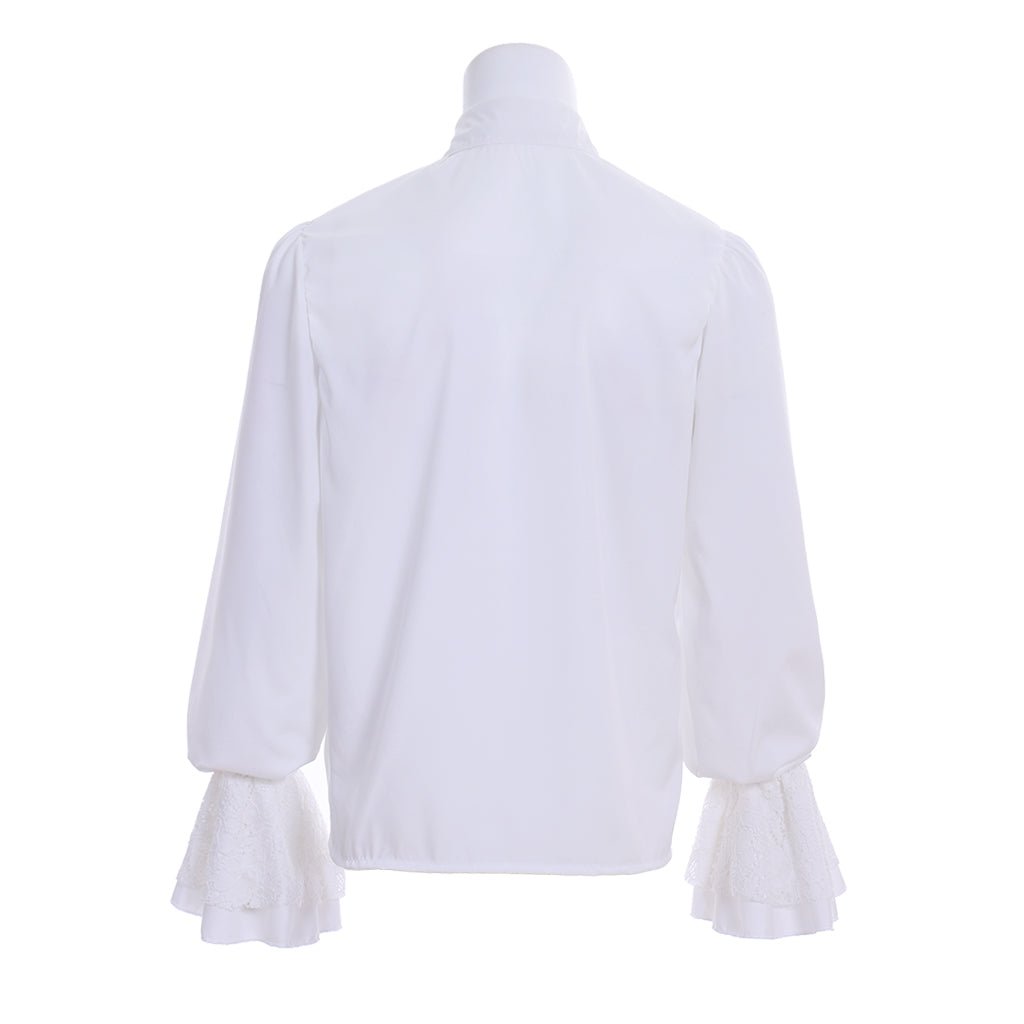 Chemise à Ruches Pirate Médiévale pour Hommes - Blouse Prince Tudor Rococo Victorien | Série Cosplay L'AniMirage