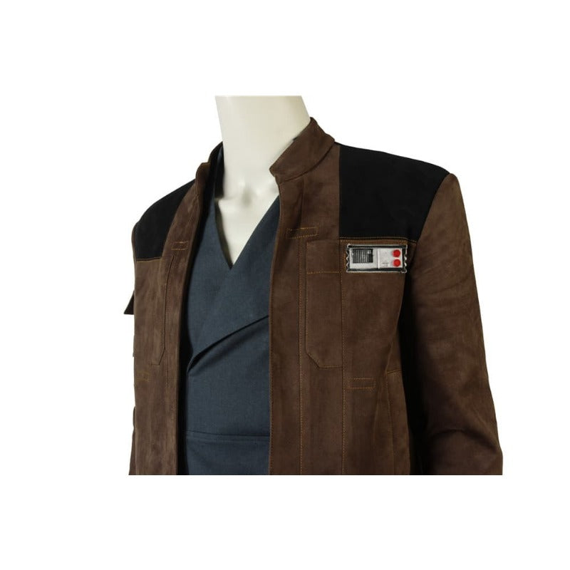 Costume Cosplay Han Solo - Haut, Pantalon, Manteau, Ceinture pour Halloween & Fêtes