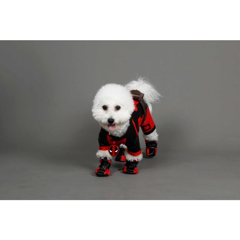 Costume Cosplay Chien Deadpool - Vêtement Super Héros pour Animaux pour Halloween & Fêtes