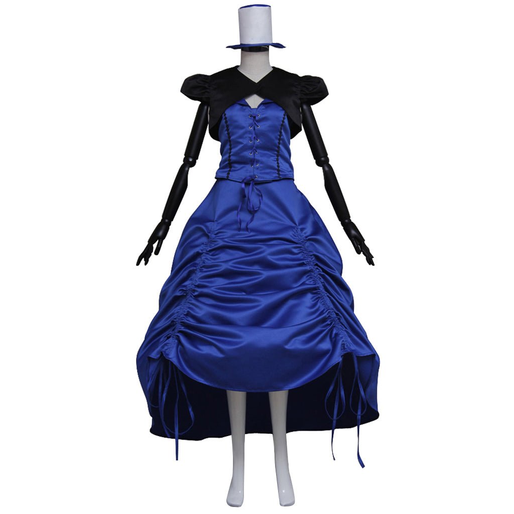 Costume Cosplay Ciel Phantomhive Robe Médiévale Gothique Noire de Black Butler