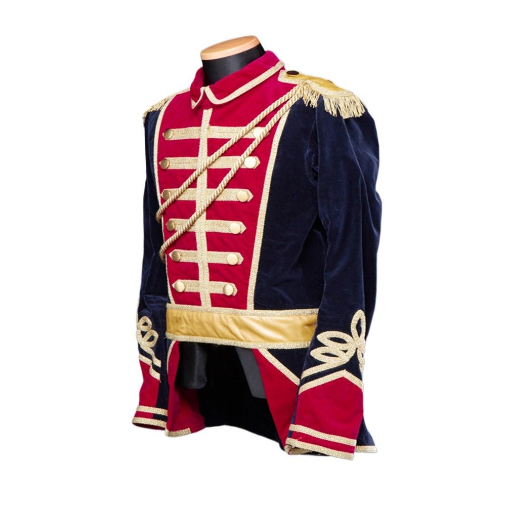 Costume Cosplay Officier Militaire Médiéval - Veste de Ballet Musical avec Chapeau | L'AniMirage