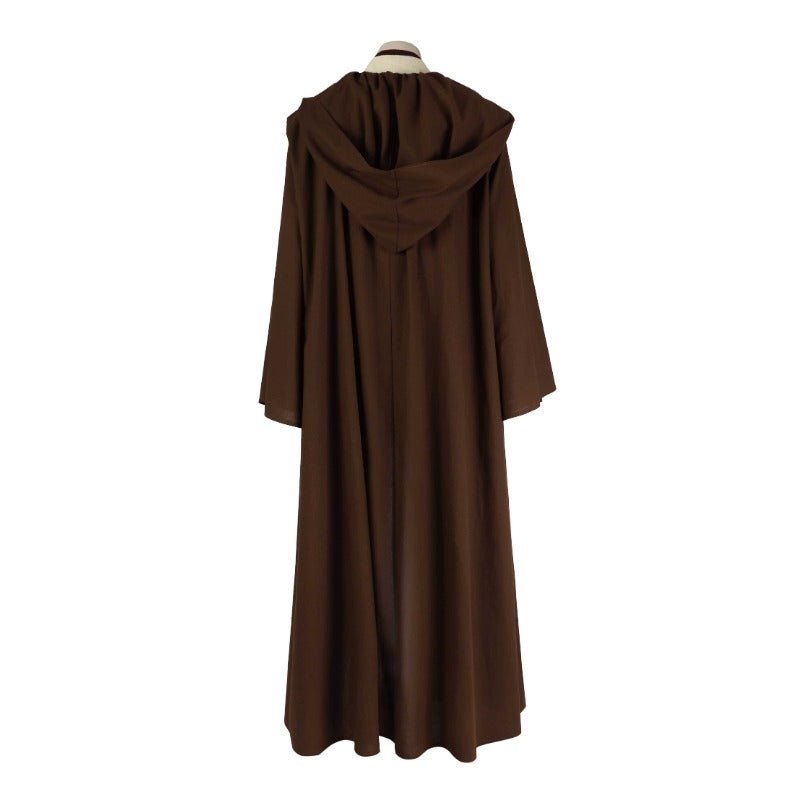 Costume Cosplay Obi-Wan Kenobi Robe Complète pour Halloween et Fêtes