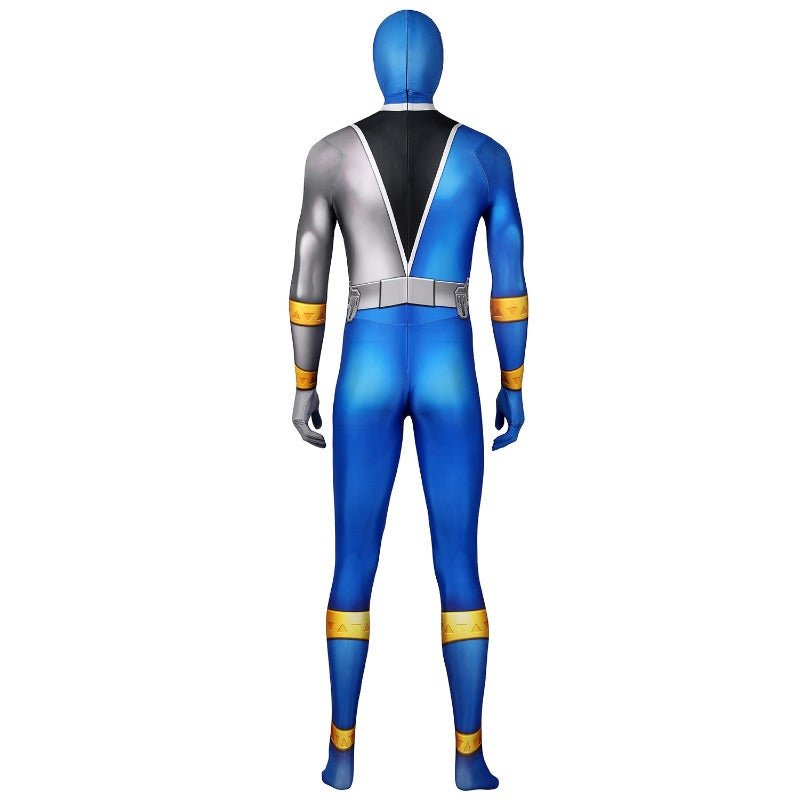 Combinaison Cosplay Soldat Bleu de Kishiryu Sentai Ryusoulger - Costume Zentai