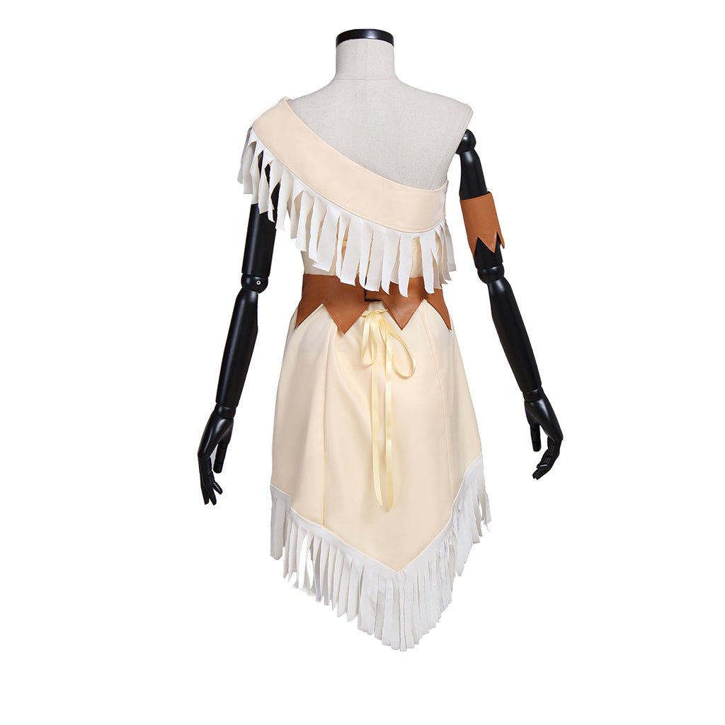 Costume Cosplay Disney Pocahontas | Robe Élégante Pocahontas pour Halloween et Événements Thématiques Disney