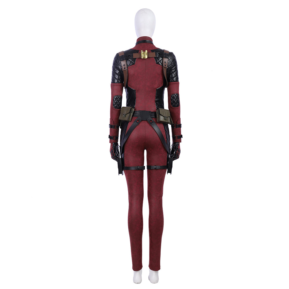 Costume Cosplay Femme Deadpool - Tenue Anime Deadpool de Haute Qualité pour Femmes