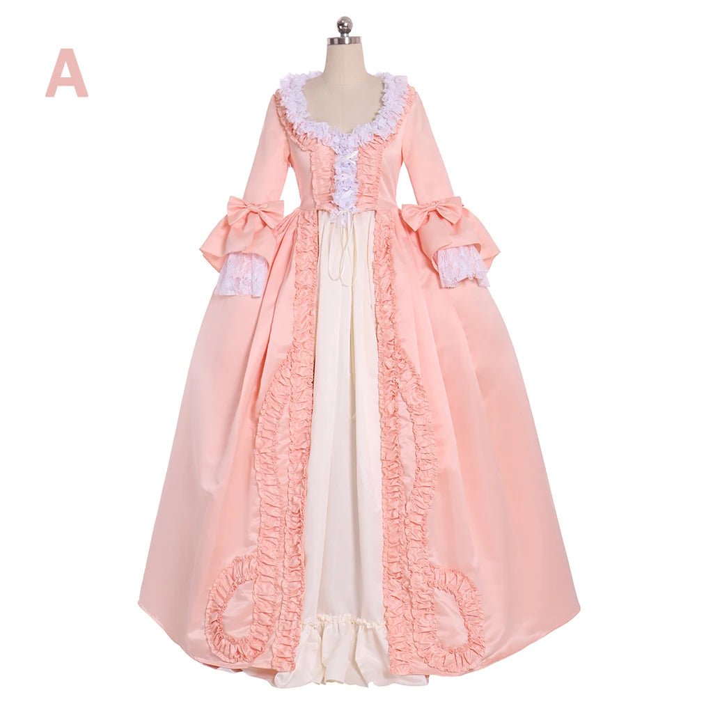 Robe Rococo Rose Marie Antoinette | Robe de Mariage du 18e Siècle - Costume Historique & Cosplay