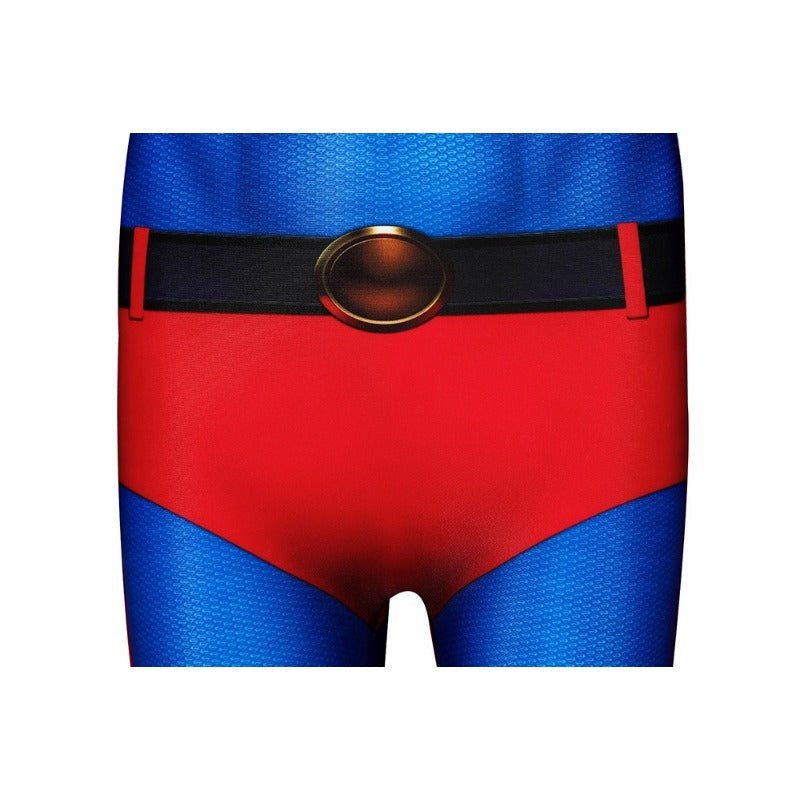 Costume de Cosplay pour Enfants Superman Kal-El Clark Kent de Crise sur les Terres Infinies