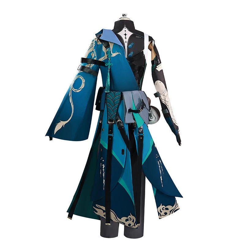Costume Cosplay Jiyan Cavalier du Vent de Wuthering Waves pour Femmes