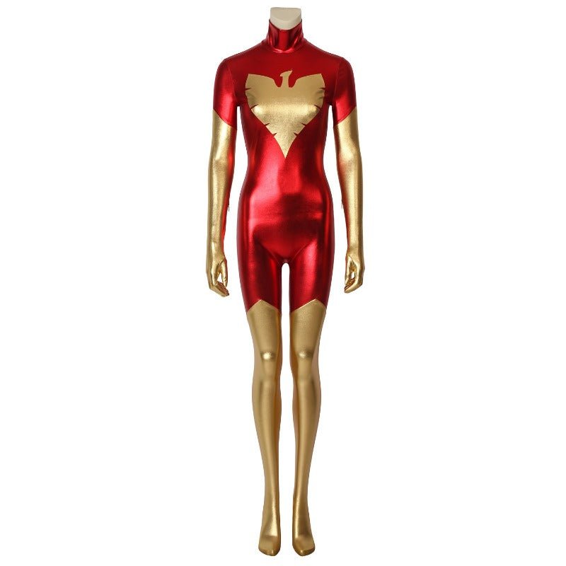 Costume Cosplay Phoenix Jean Grey Superheroine pour Femme - Halloween & Comic Con