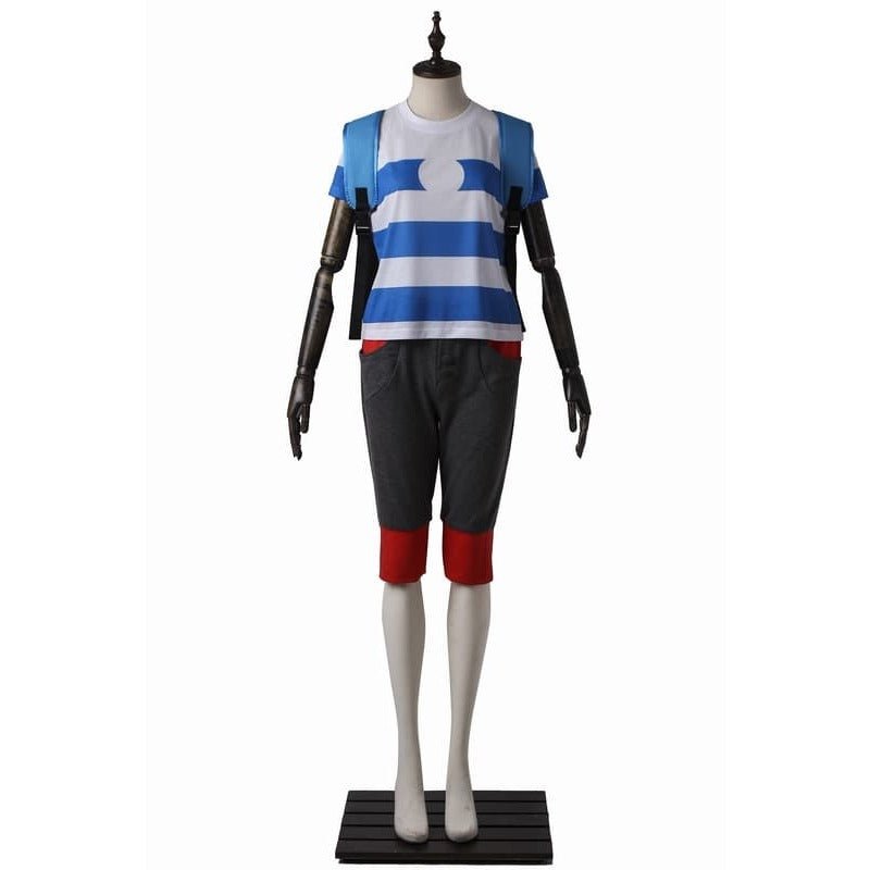 Costume Cosplay Soleil et Lune Elio avec Sac pour Halloween et Fêtes de Noël