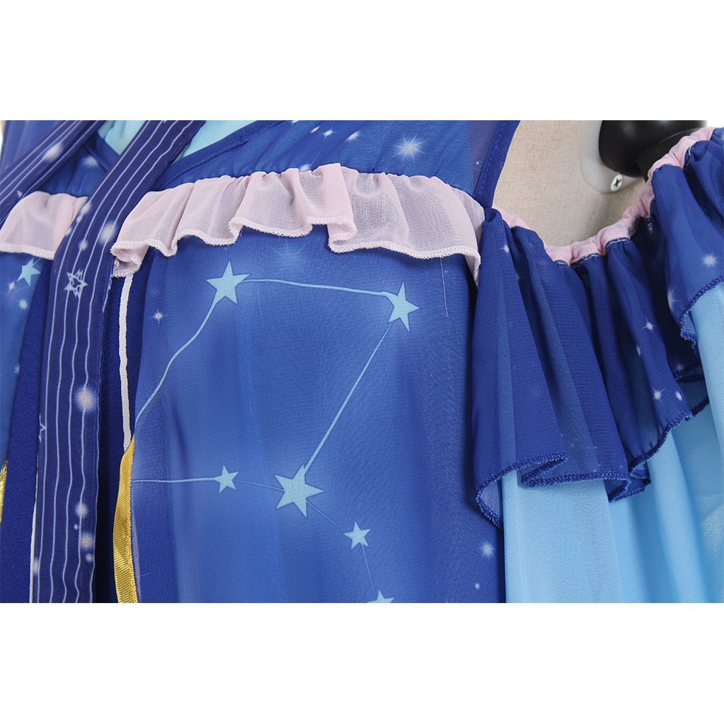 Costume Cosplay Snow Miku Hatsune Miku Tenue d'Hiver pour Fans d'Anime