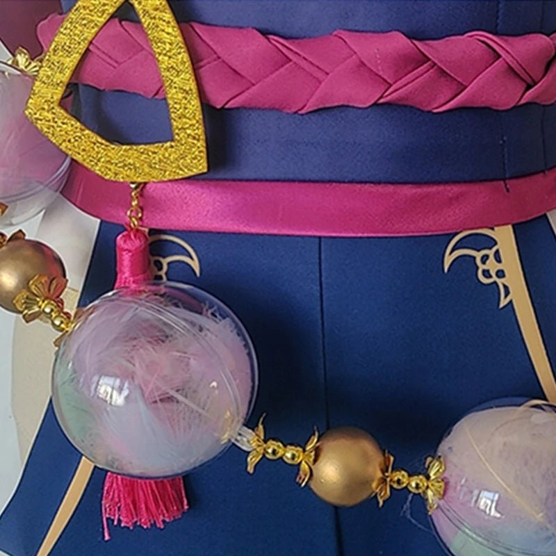 Costume Cosplay LOL Spirit Blossom Syndra Robe Femme Kimono Ensemble Complet